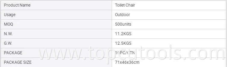 New Foldable Assisted Living Commode Chair Toilet Chair Portable Toliet Seat for Disabled The Elderly Patient